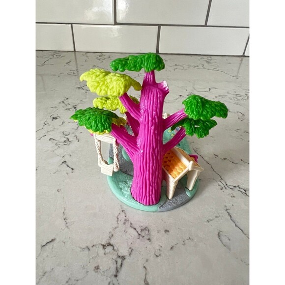 Polly Pocket Shady Tree No Figures Rare Play-set, 1994 Vintage - Picture 3 of 5